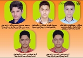  دانش آموزان راه یافته به مرحله استانی چهارمین دوره جشنواره مسابقات علمی پژوهش سراهای کشوری